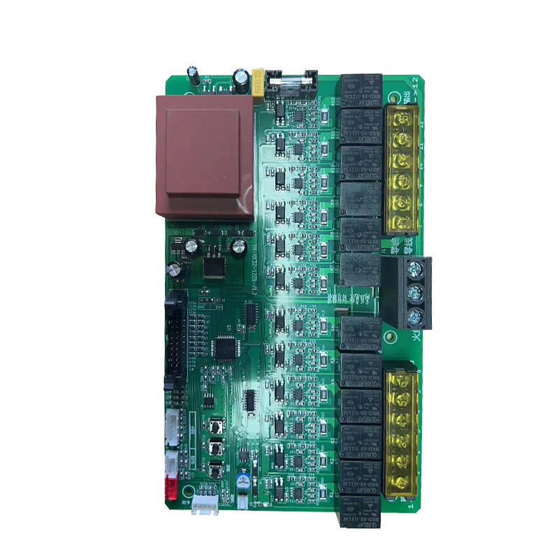 山东电瓶车12路充电桩PCBA电路板方案开发刷卡扫码控制板带后台小程序